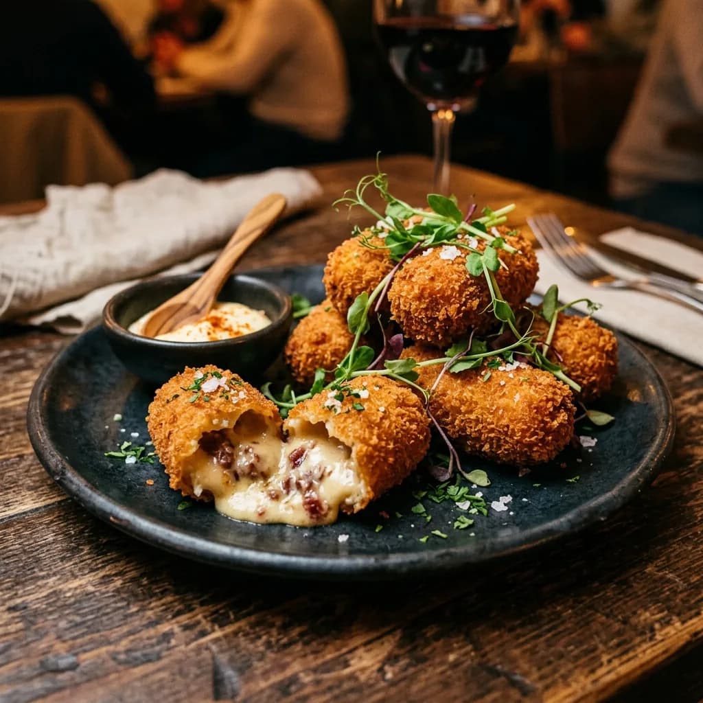 Croquetas caseras de jamón